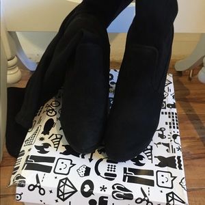 NEW Bamboo thigh high boots